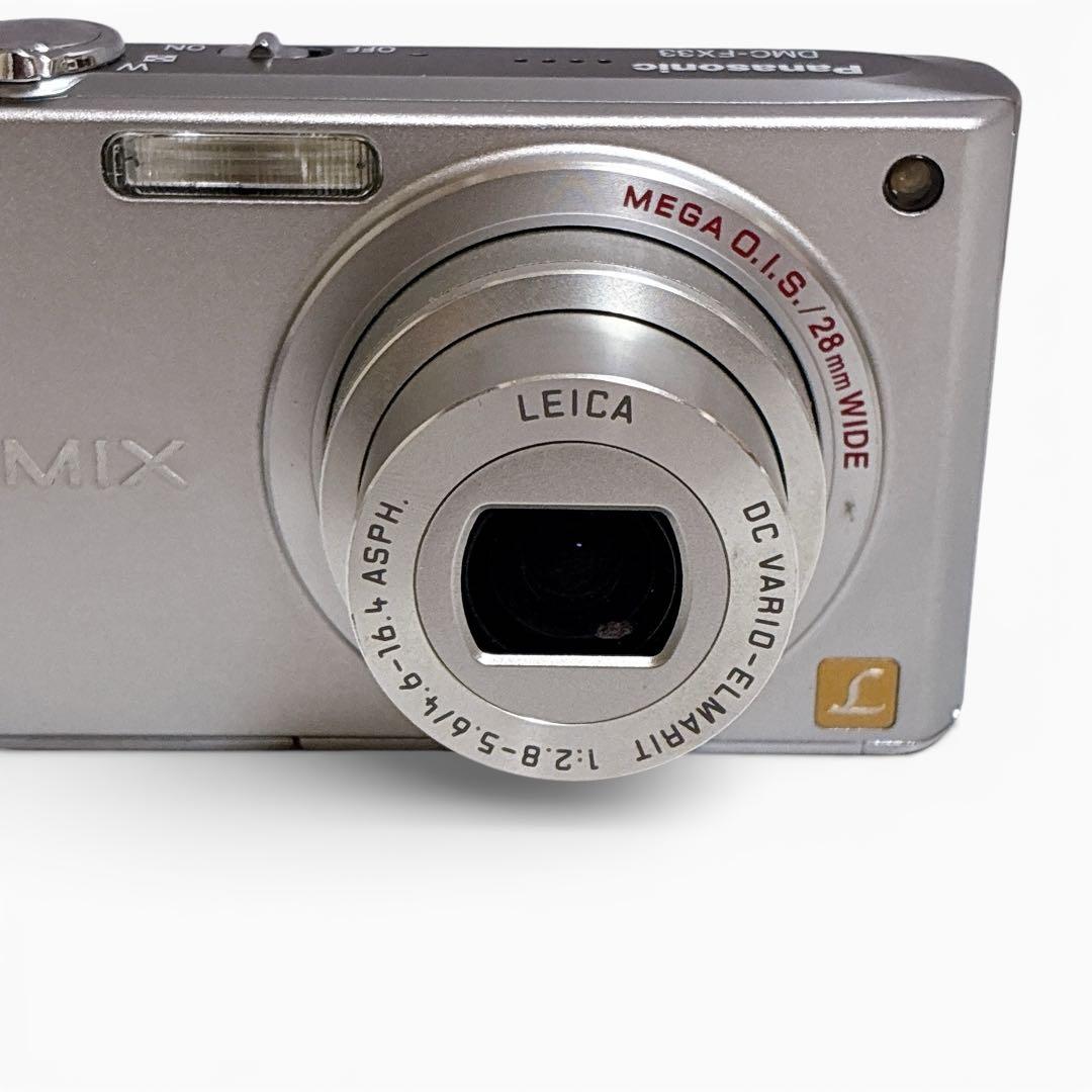 美品　パナソニック　Panasonic DMC-FX33 動作確認済み　シルバー