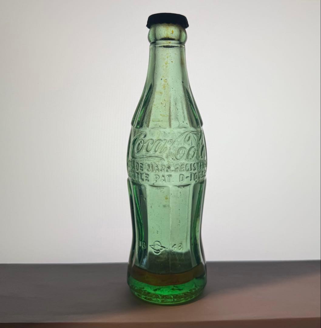 E4 レア 1948年 コカコーラ コンツァーボトル \"フルボトル\" 瓶