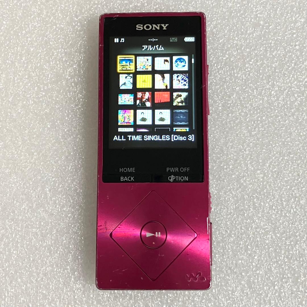 【動作確認済　バッテリ良好】ソニー　ウォークマン　NW-A16 ローズ　32GB