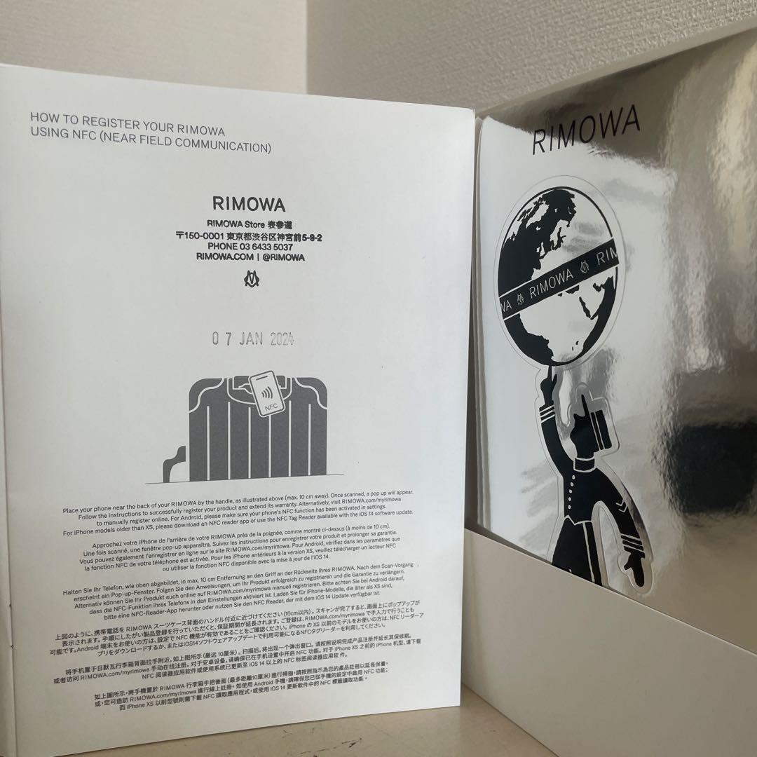 生涯保証 美品 RIMOWA ORIGINAL キャビン チタニウム 35L