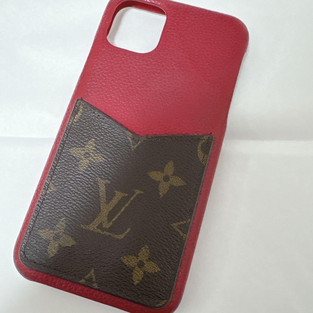 LOUIS VUITTON ヴィトン iPhone 11 Pro Max レッド