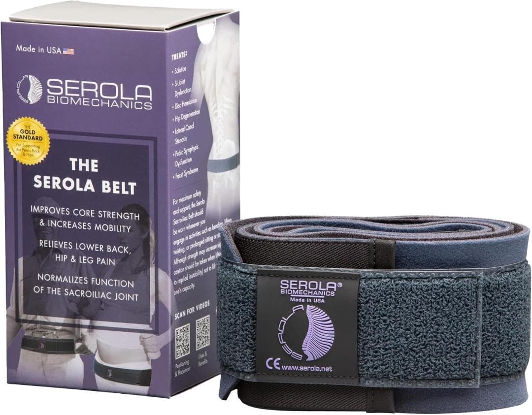 矯正用品・補助ベルト New Serola Sacroiliac Belt 34 to 40 inch