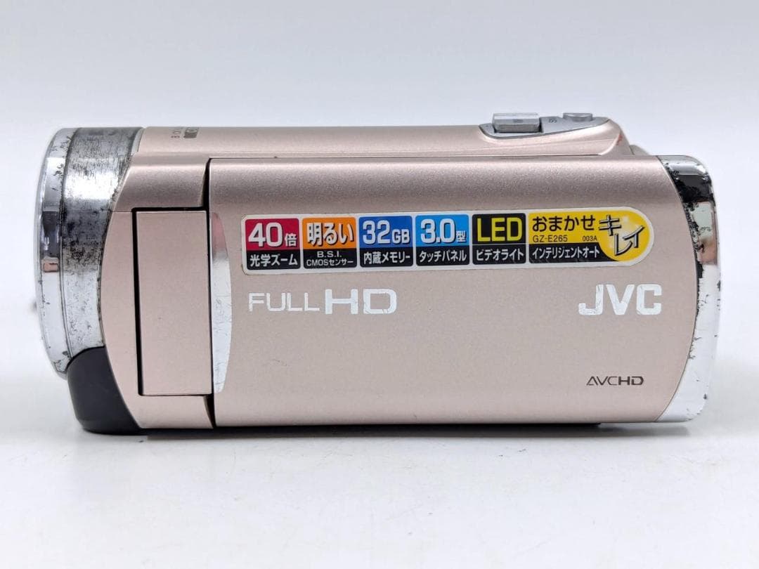 小型軽量！ Victor Everio ビデオカメラ GZ-E265