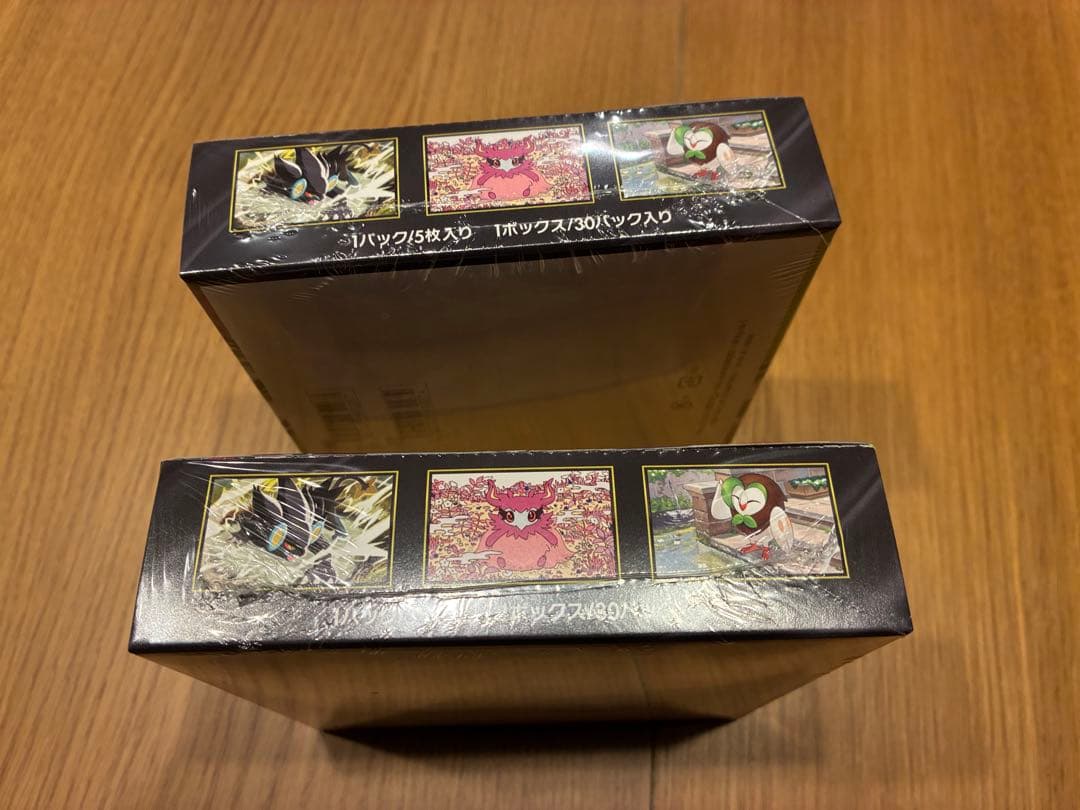 ポケセン産　ムニキスゼロ 2BOX シュリンク付き未開封
