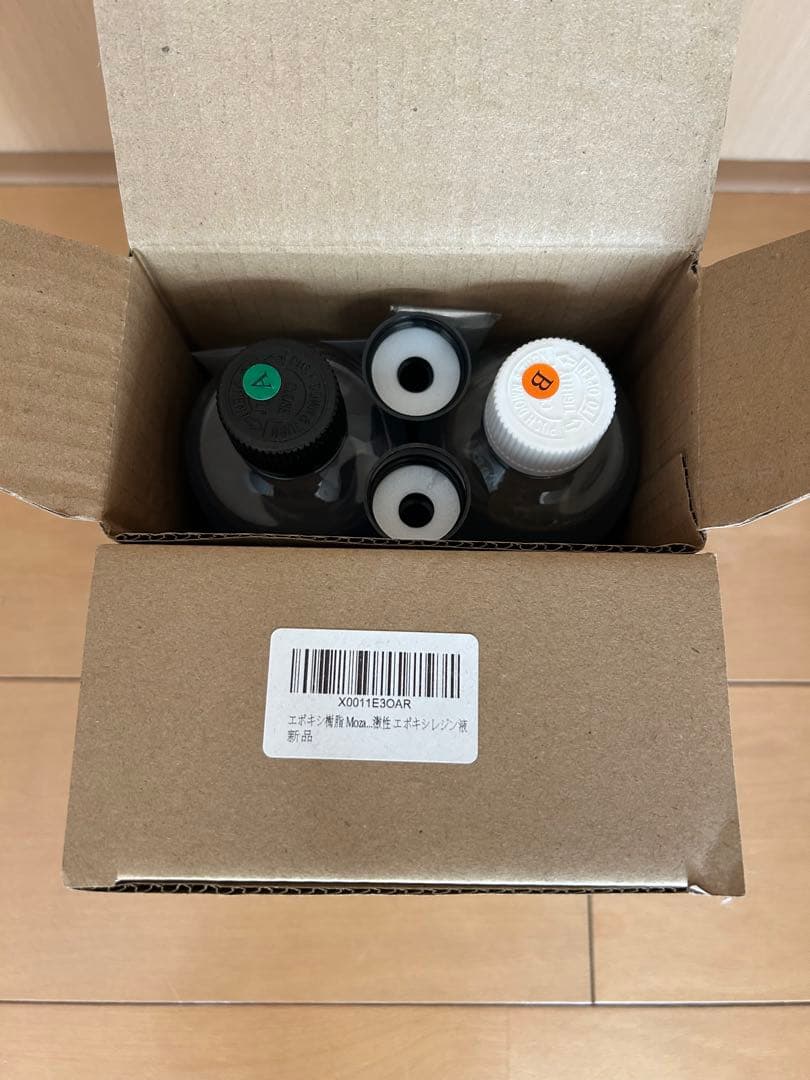 Mozaawa エポキシ樹脂 A液 B液 セット　2セット