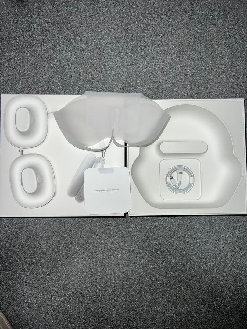 Apple AirPods Max シルバー ホワイト 箱付き 付属品完備