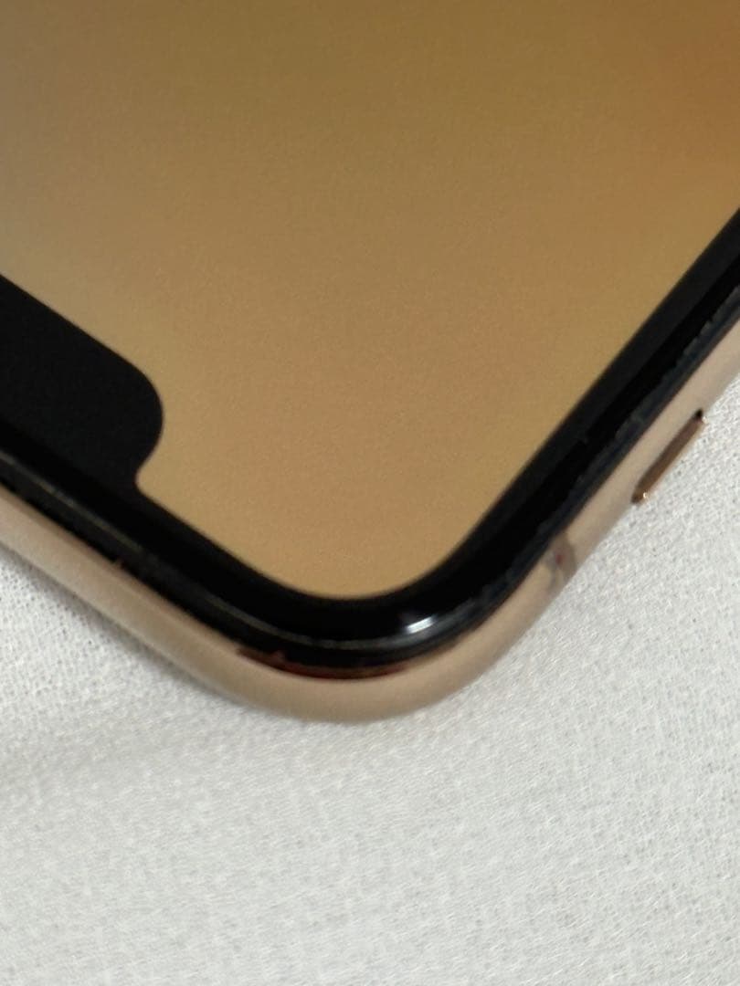 iPhone XS 256GB ゴールド SIMフリー 箱付 初期化＆動作確認済