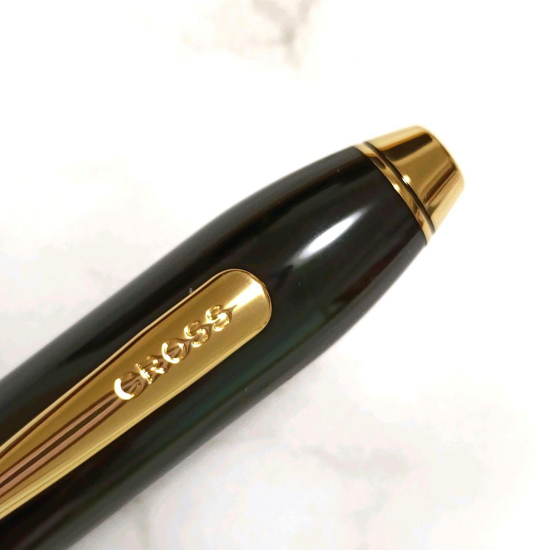 美品CROSS（クロス）ボールペン タウンゼント ブラックラッカー N572TW