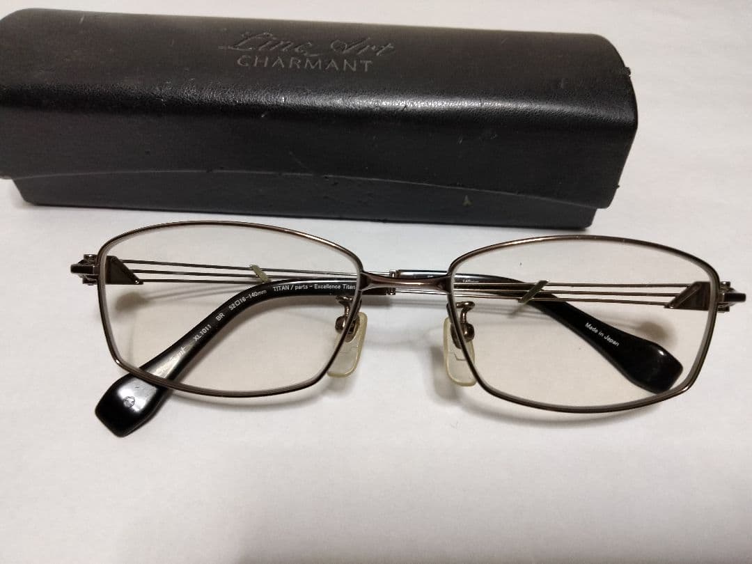最高級国産LineArt 眼鏡フレーム シャルマン「エクセレントチタン」 超軽量
