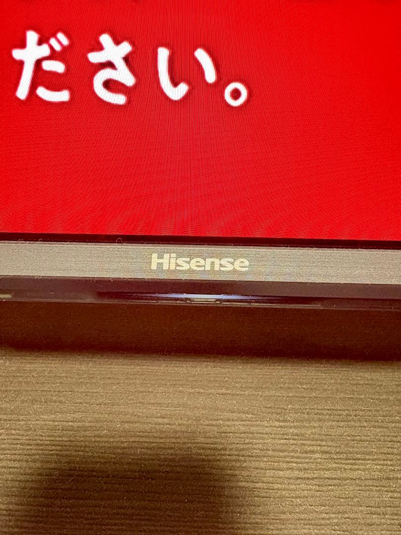 テレビ　55インチ　説明書付き