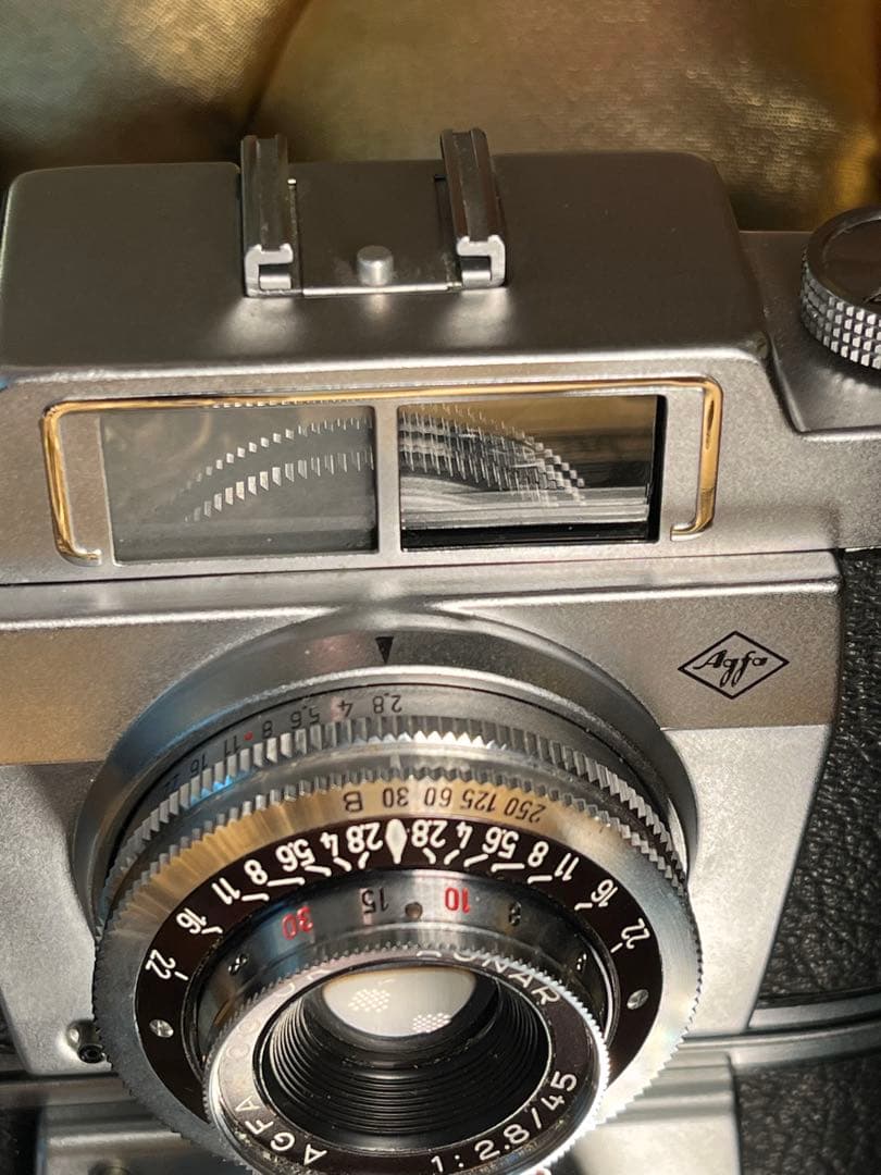 美品 Agfa SILETTE 希少ドイツ製 目測式 動作確認済 クリアな視界