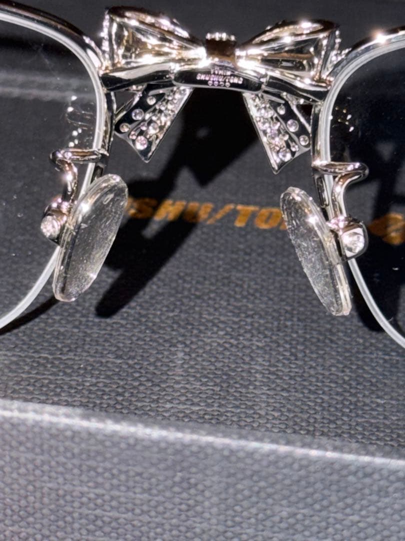 メガネ・老眼鏡 SHUSHU/TONG GEMSTONE PAVE BOW L