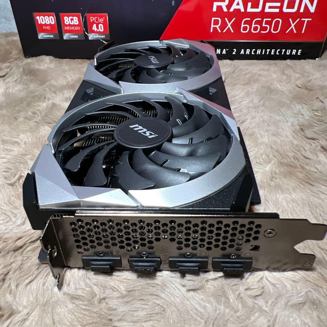 グラフィックボード・グラボ・ビデオカード MSI Radeon RX 6650 XT