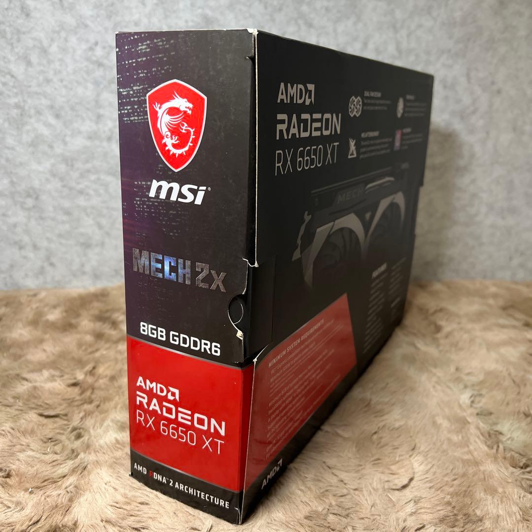 グラフィックボード・グラボ・ビデオカード MSI Radeon RX 6650 XT