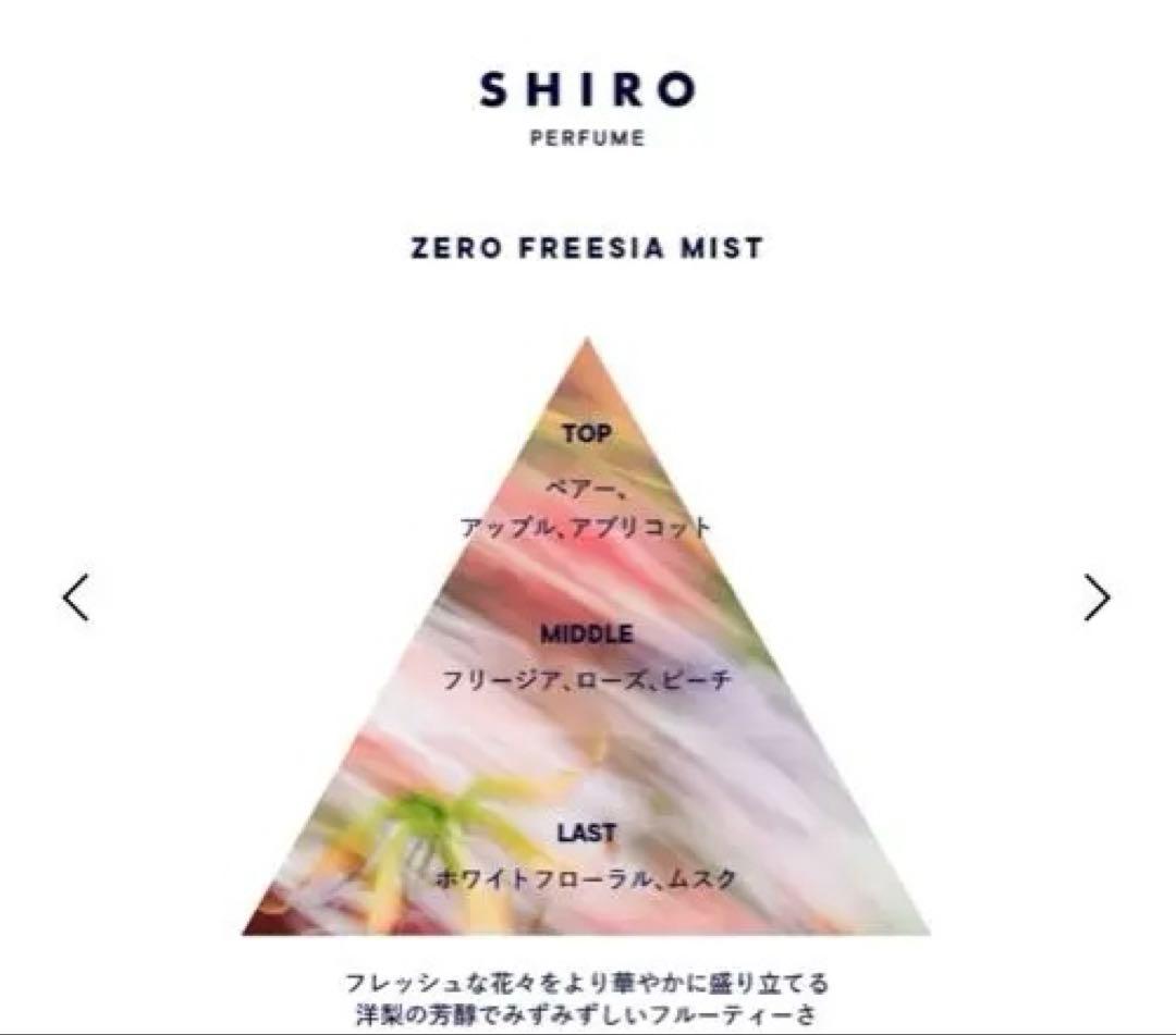 【新品未開封】SHIRO フリージア ミスト オードパルファン 50ml