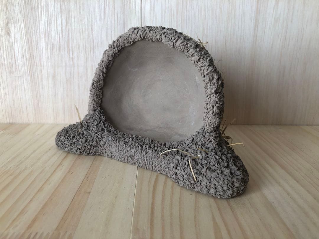 ツバメの人工巣　壁付け用タイプ板貼り付き　新品・未使用品