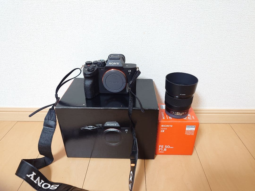 SONY α7IV ILCE-7M4 ボディ FE50mm f1.8レンズ