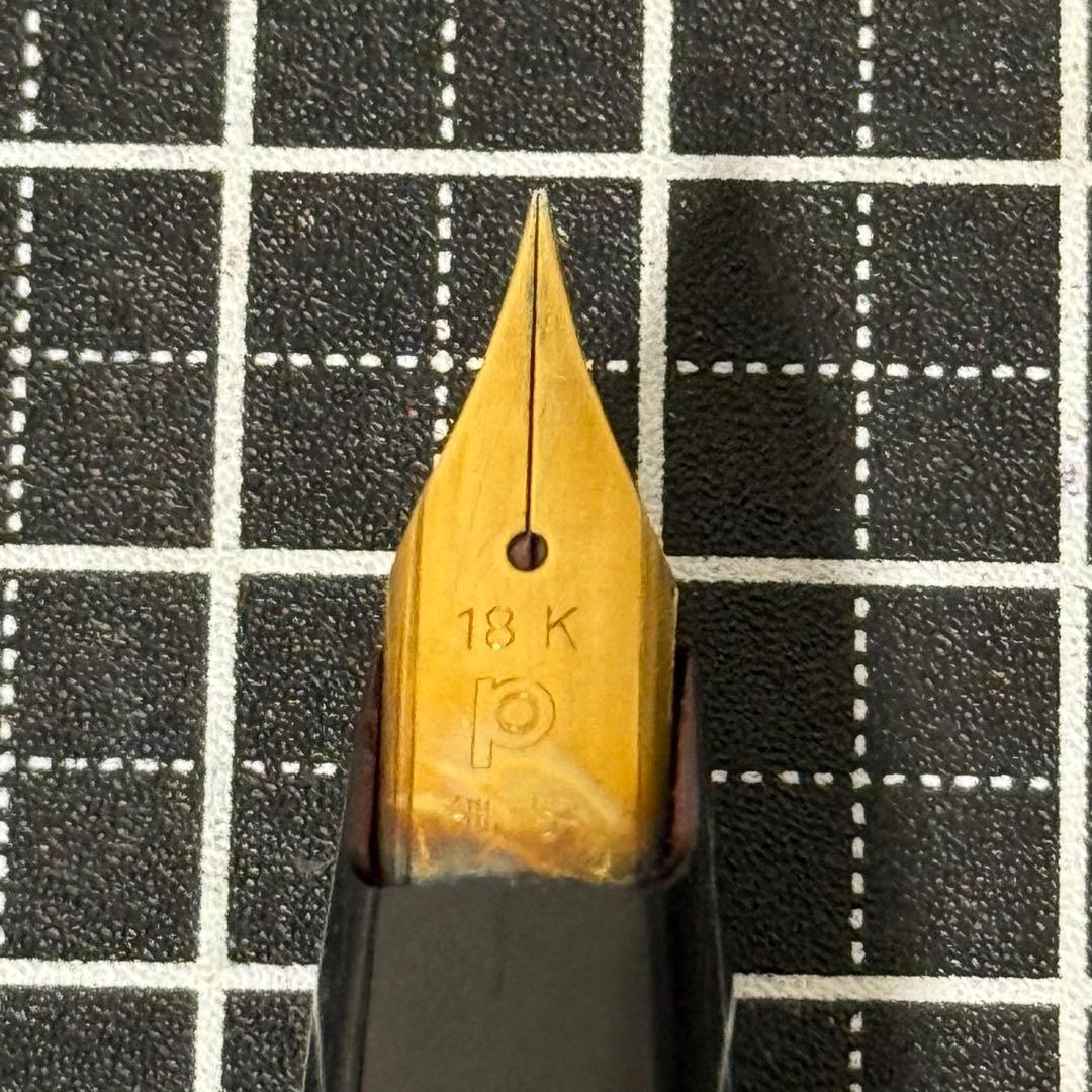 【ジャンク】プラチナ 万年筆 18K 細字