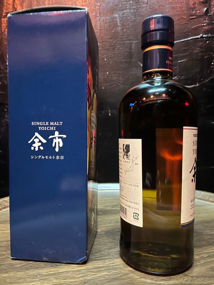 未開封 NIKKA SINGLE MALT 余市700ml 45% 箱付き