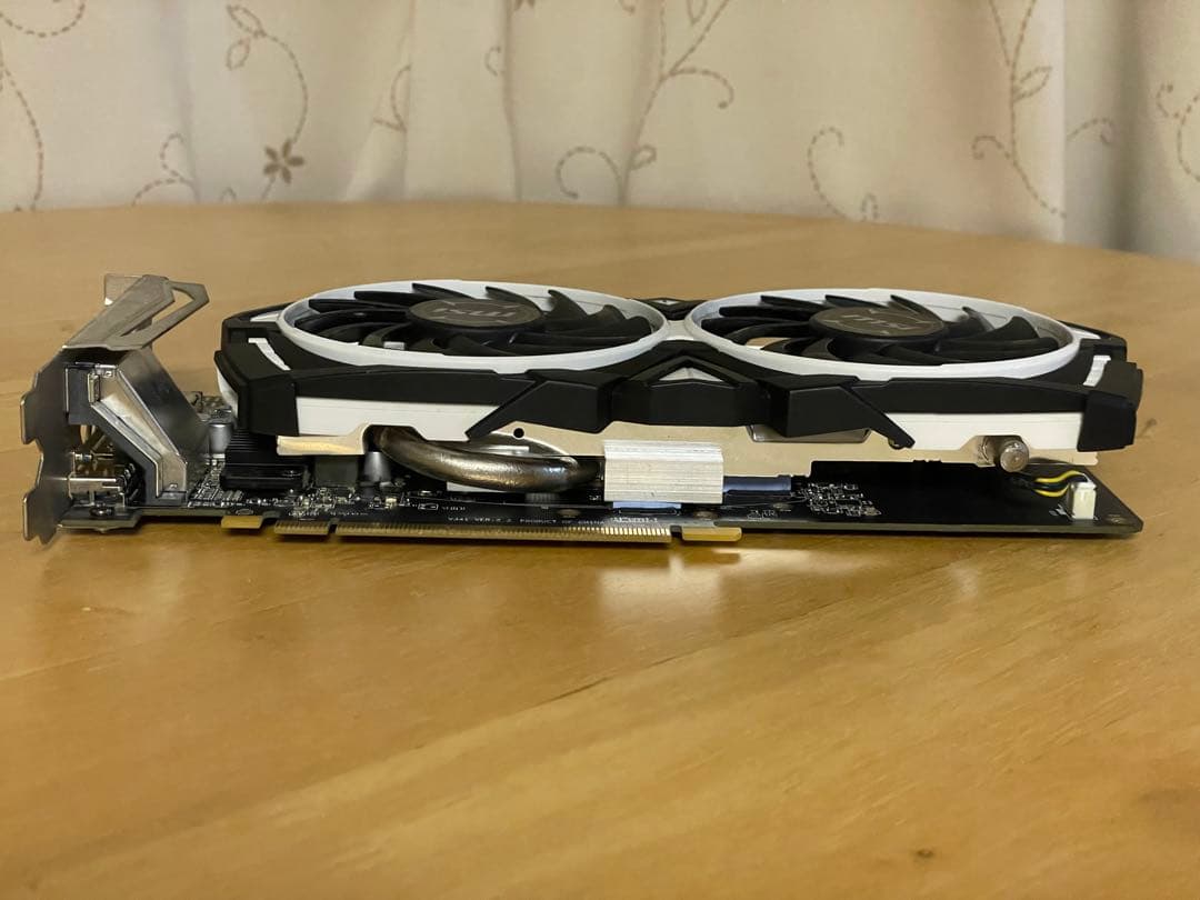 MSI Radeon RX570 8GB & 予備の新品GPUファン