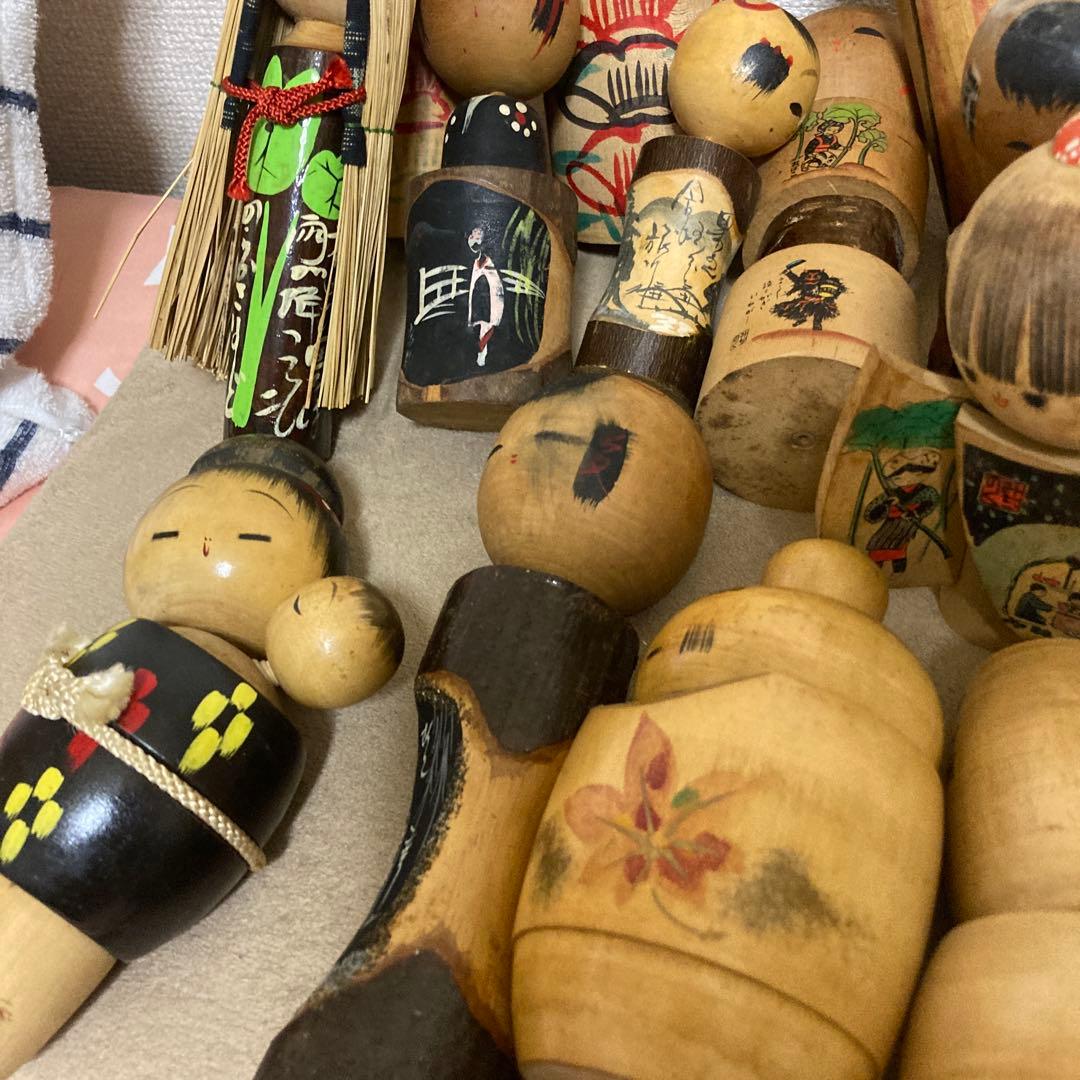 伝統こけし　まとめ売り　秋田川連あります