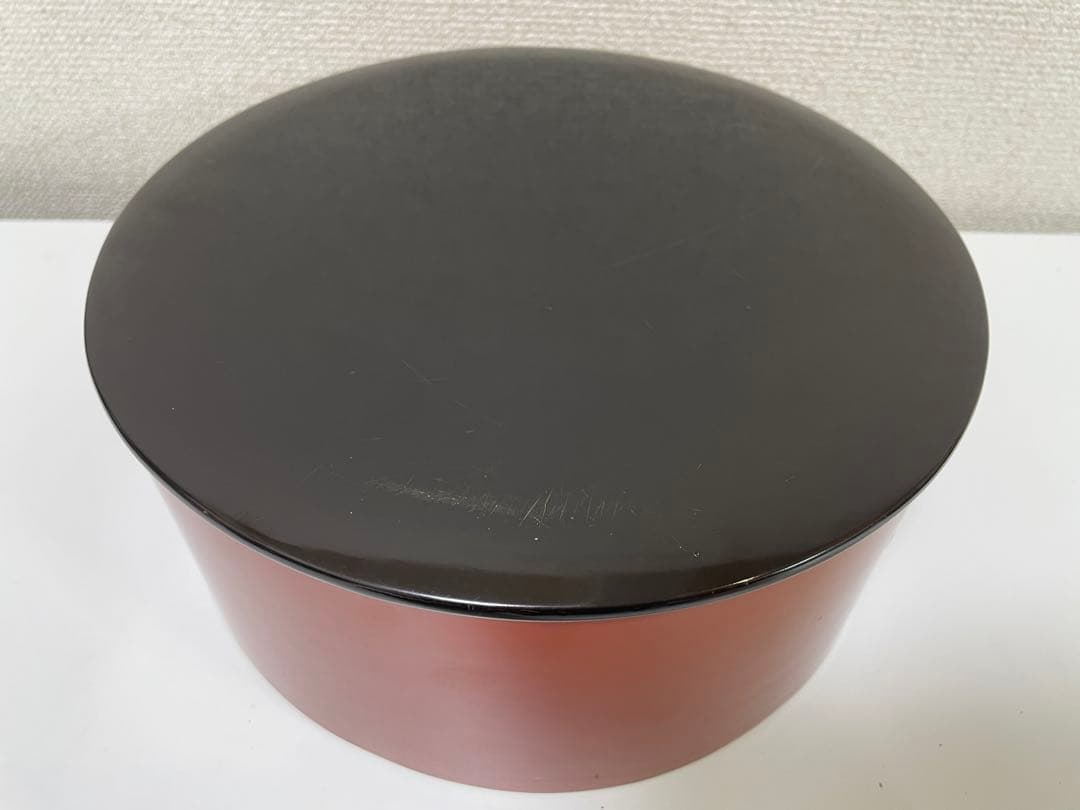 【現状品】漆器 輪島塗 朱色 膳 台 お櫃 湯桶 蓋付き椀 茶器セット まとめ