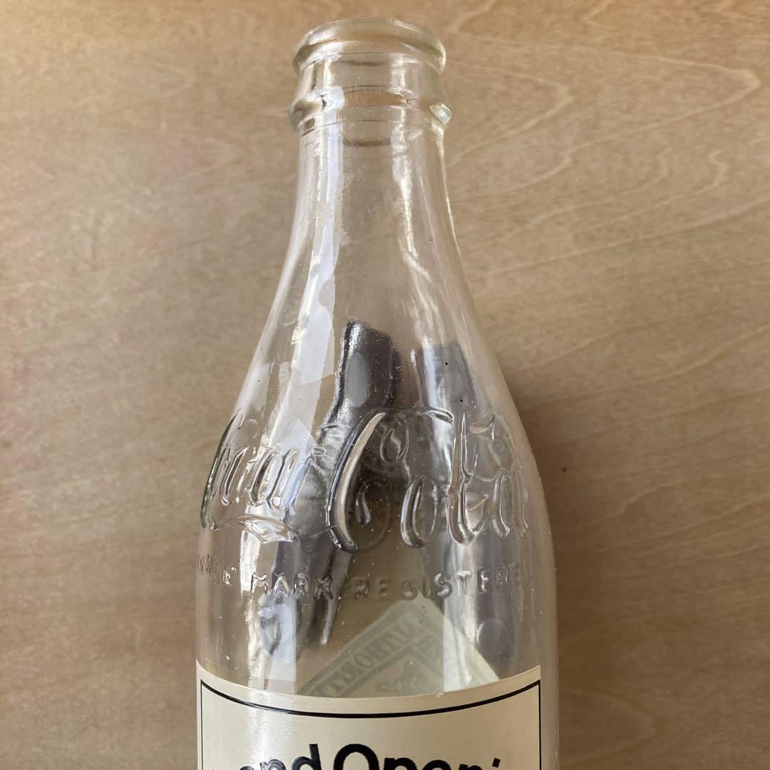 ソフトドリンク Coca-Cola Grand Opening Bottle 1976