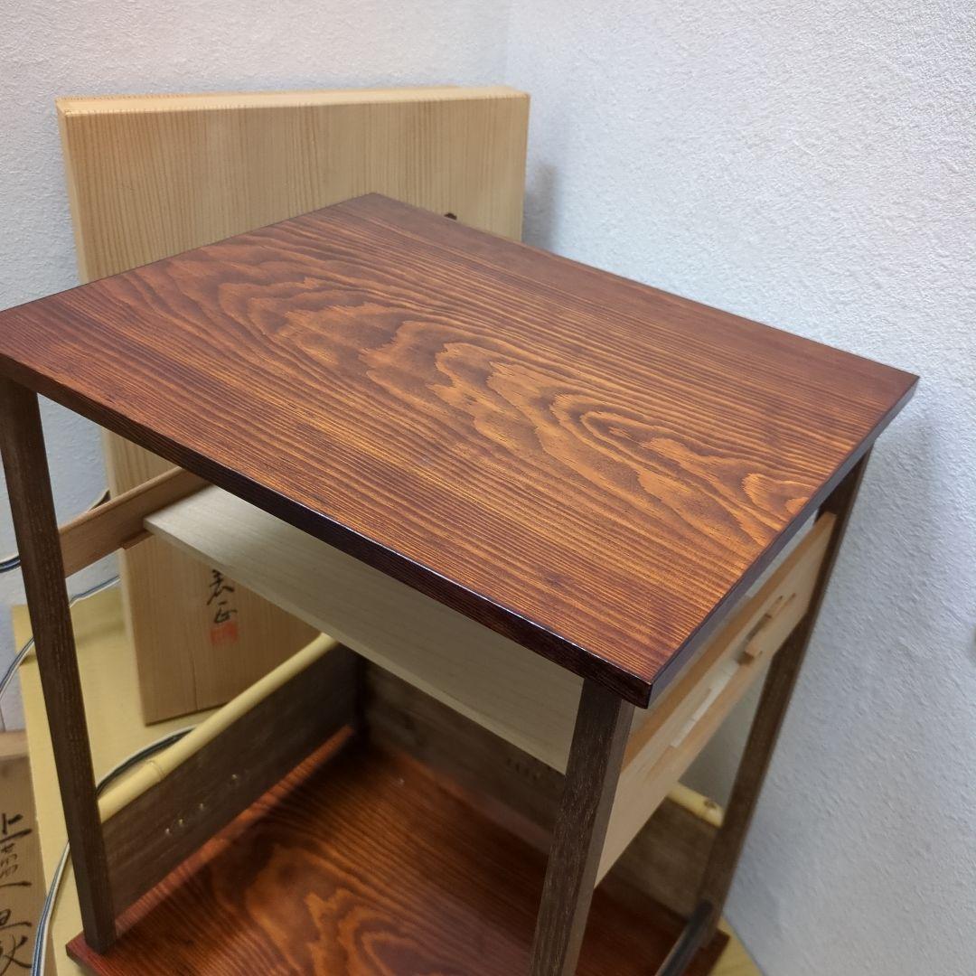 行雲棚　組み立て　木製　茶道具　茶棚　棚　平安　表正　棚物　美品