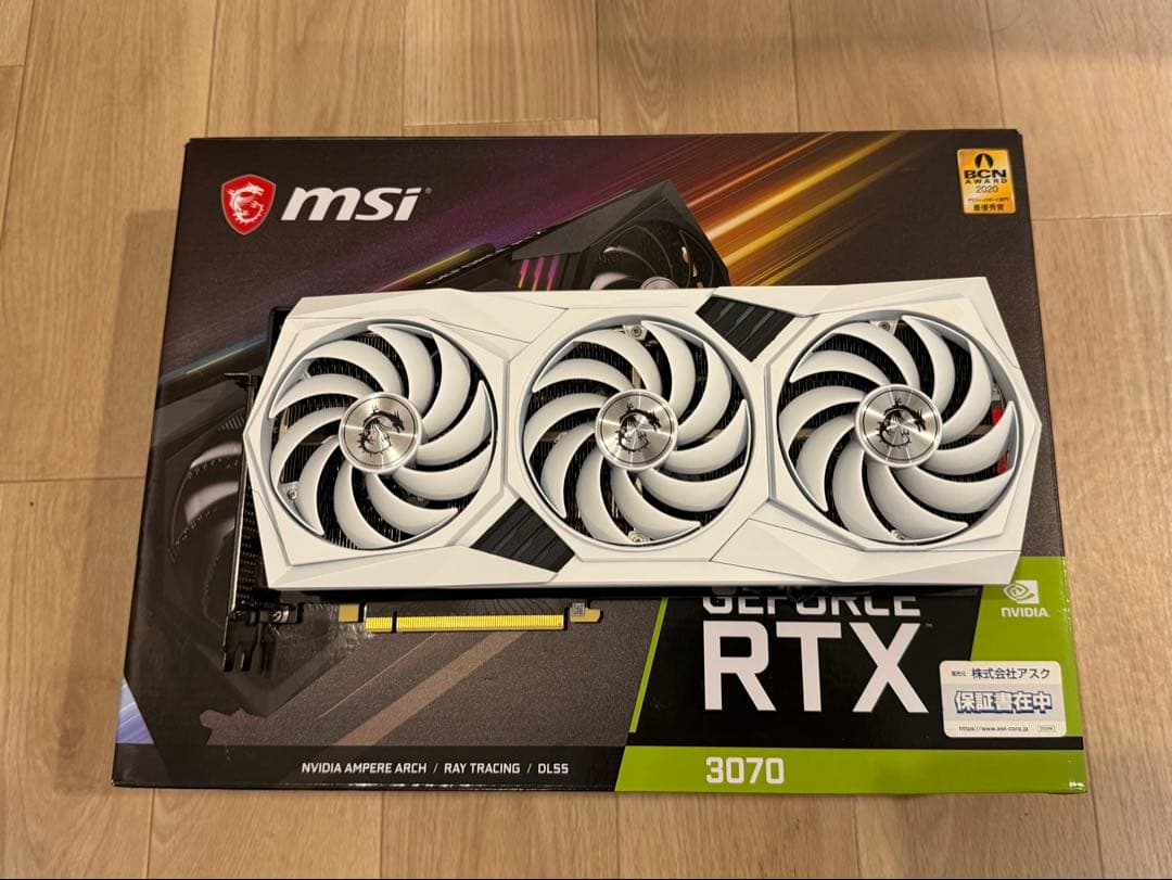 【塗装品】MSI GeForce RTX 3070 gaming x trio