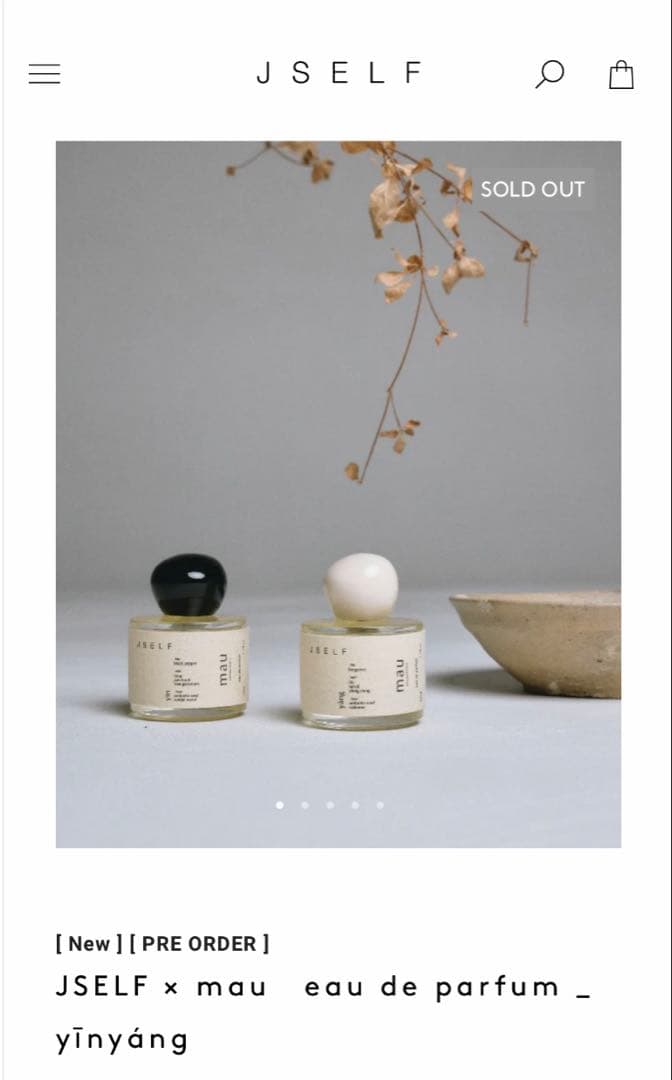 JSELF x mau AROMATIQUE 限定ýang