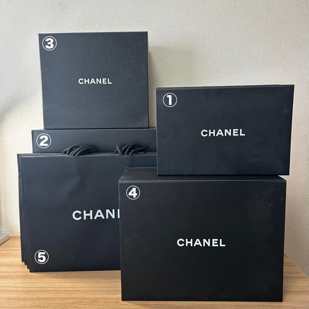 CHANELボックス・ショップ袋8点セット