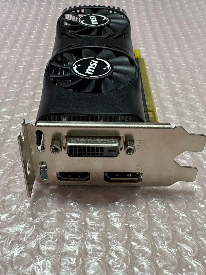 MSI GeForce GTX 1650 4GT LP 2個セット