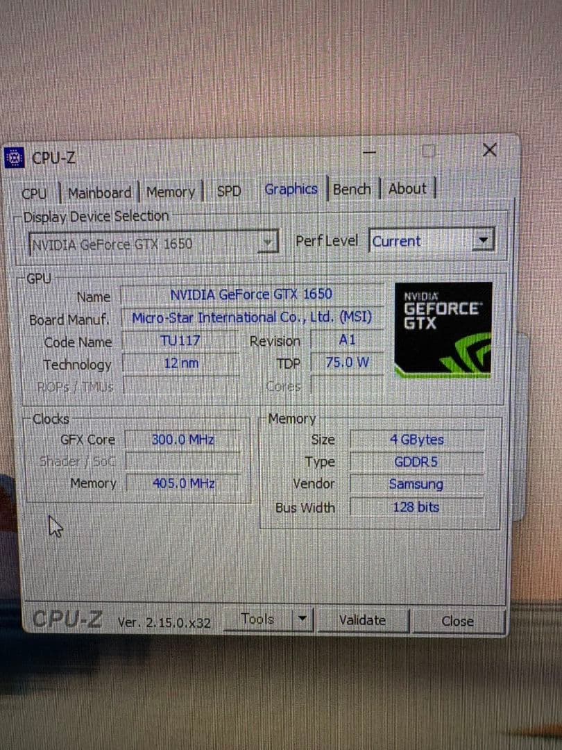 MSI GeForce GTX 1650 4GT LP 2個セット