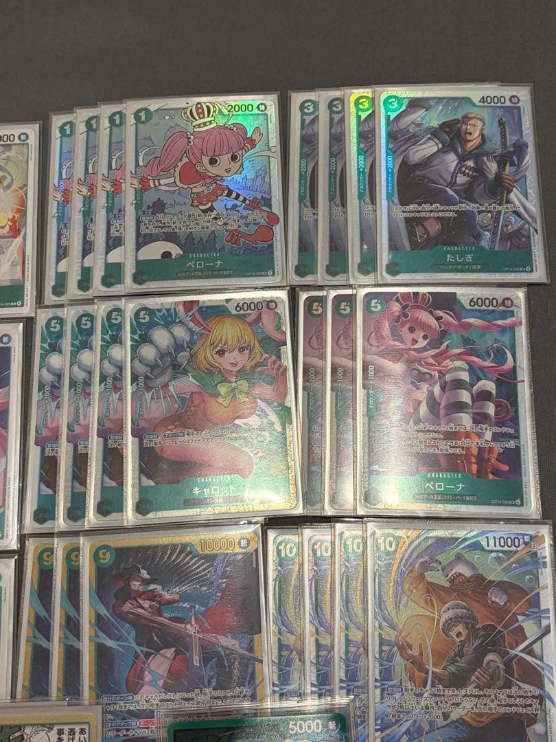 ワンピースカード　緑ミホーク　構築済みデッキ