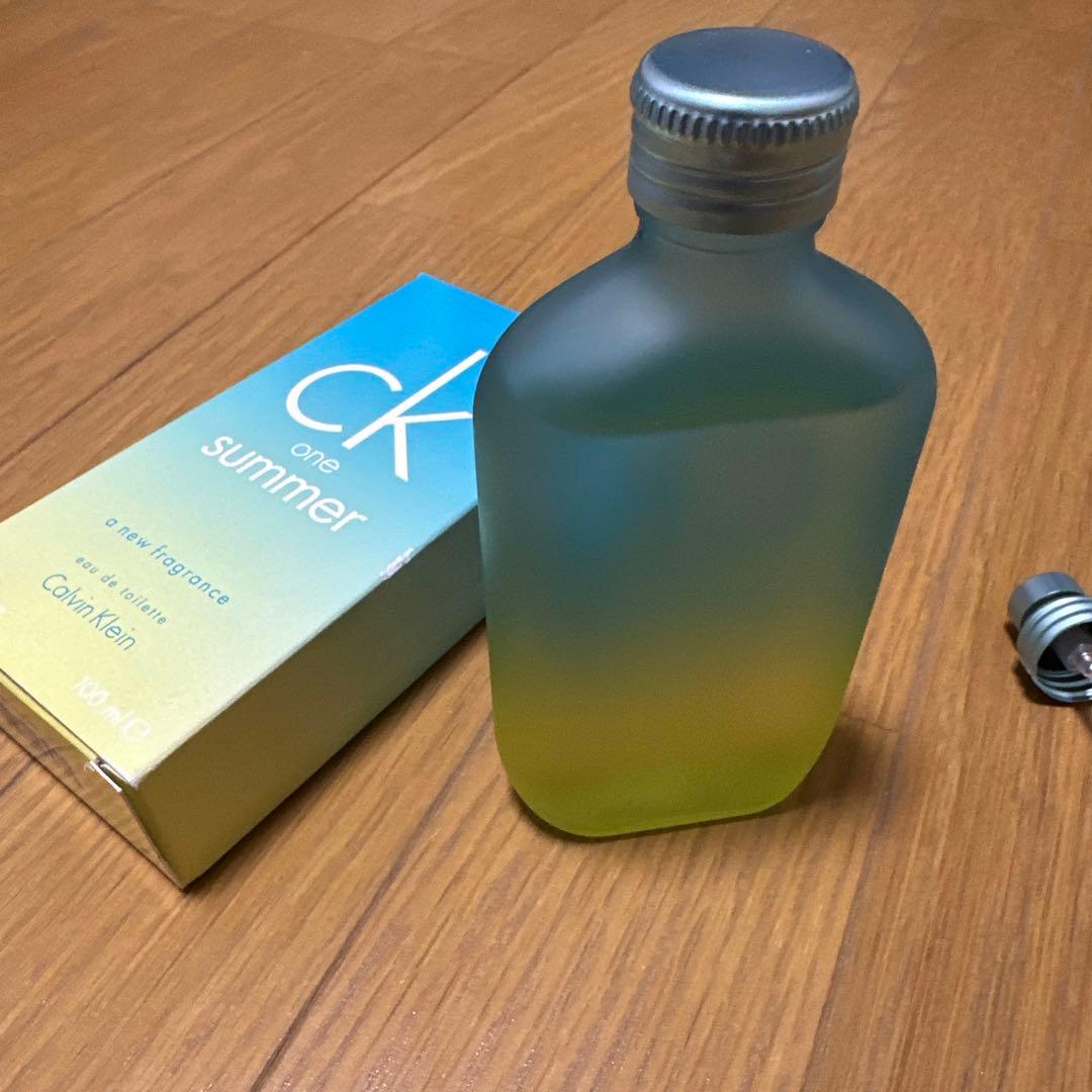 廃盤　CK One Summer 100ml オードトワレ　残９割