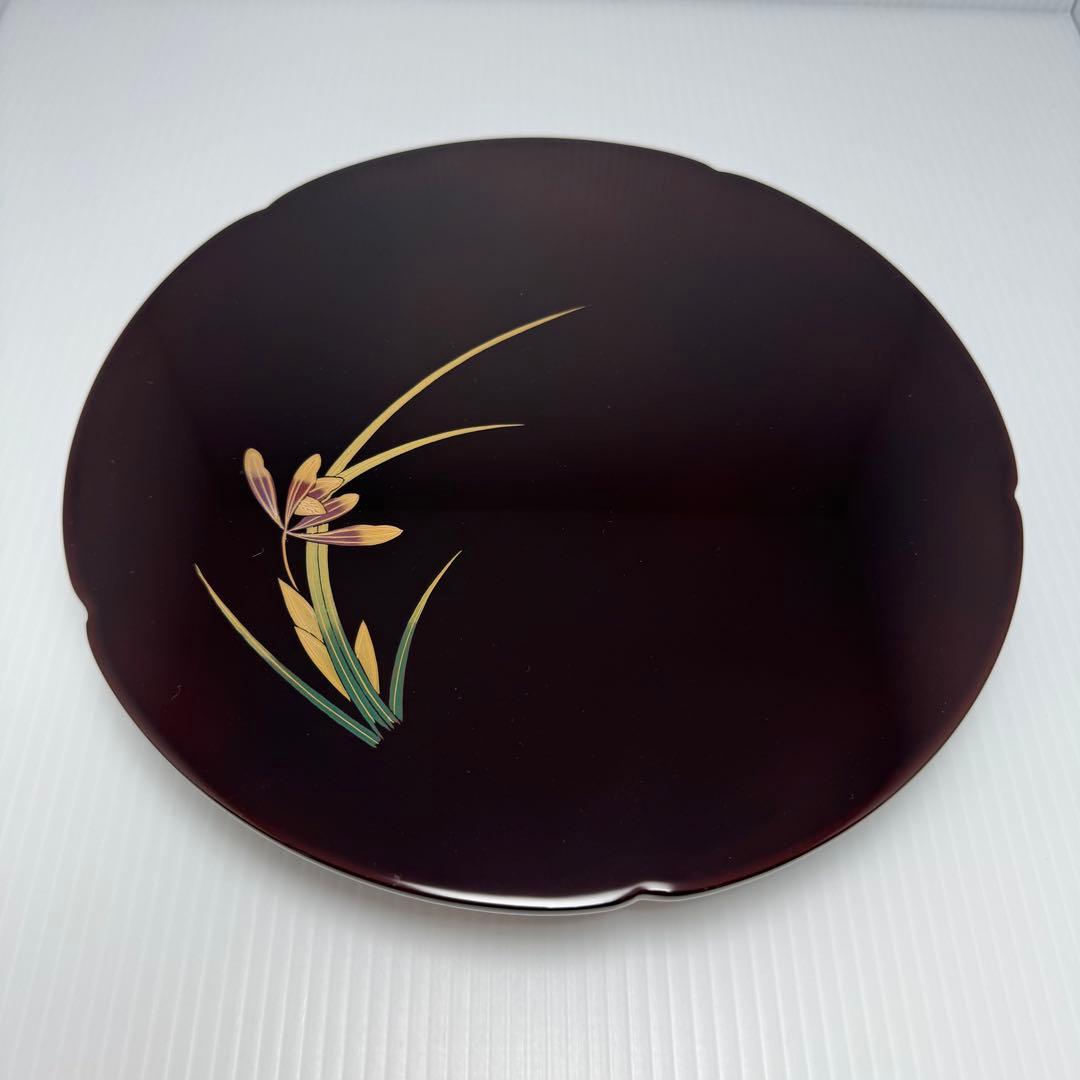 新品 輪島塗 菓子器 喰籠 銘々皿 丸皿 木箱付 漆 漆器 伝統工芸 輪島漆器