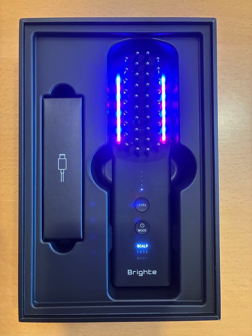 ⭐︎ほぼ新品⭐︎正規品 Brighte ブライトプラスエレキブラシ マスク付