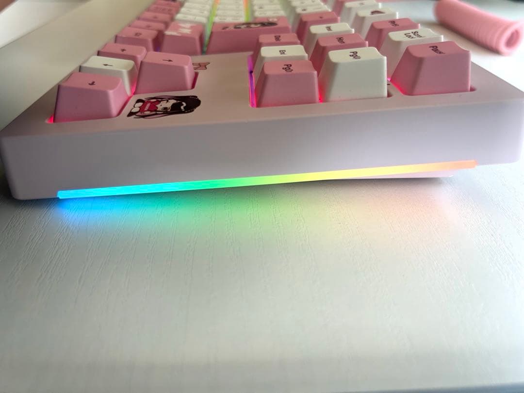 ぶいすぽっ！ ゲーミングキーボード　花芽なずな