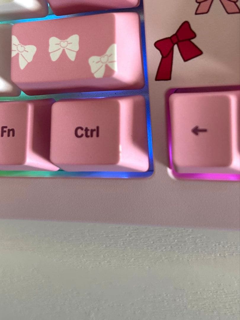 ぶいすぽっ！ ゲーミングキーボード　花芽なずな