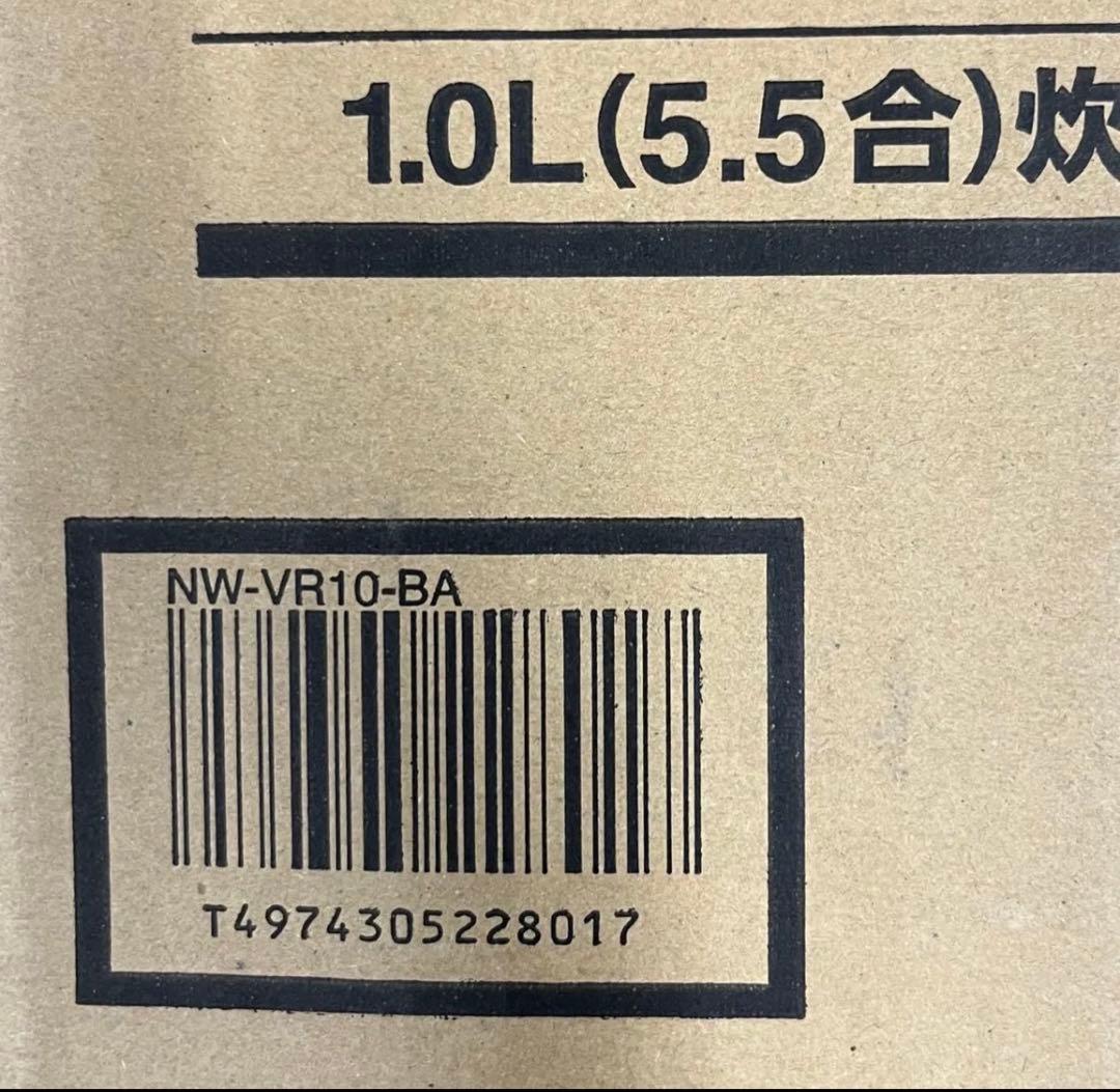 Zojirushi IH炊飯器 NW-VR10-BA 1.0L