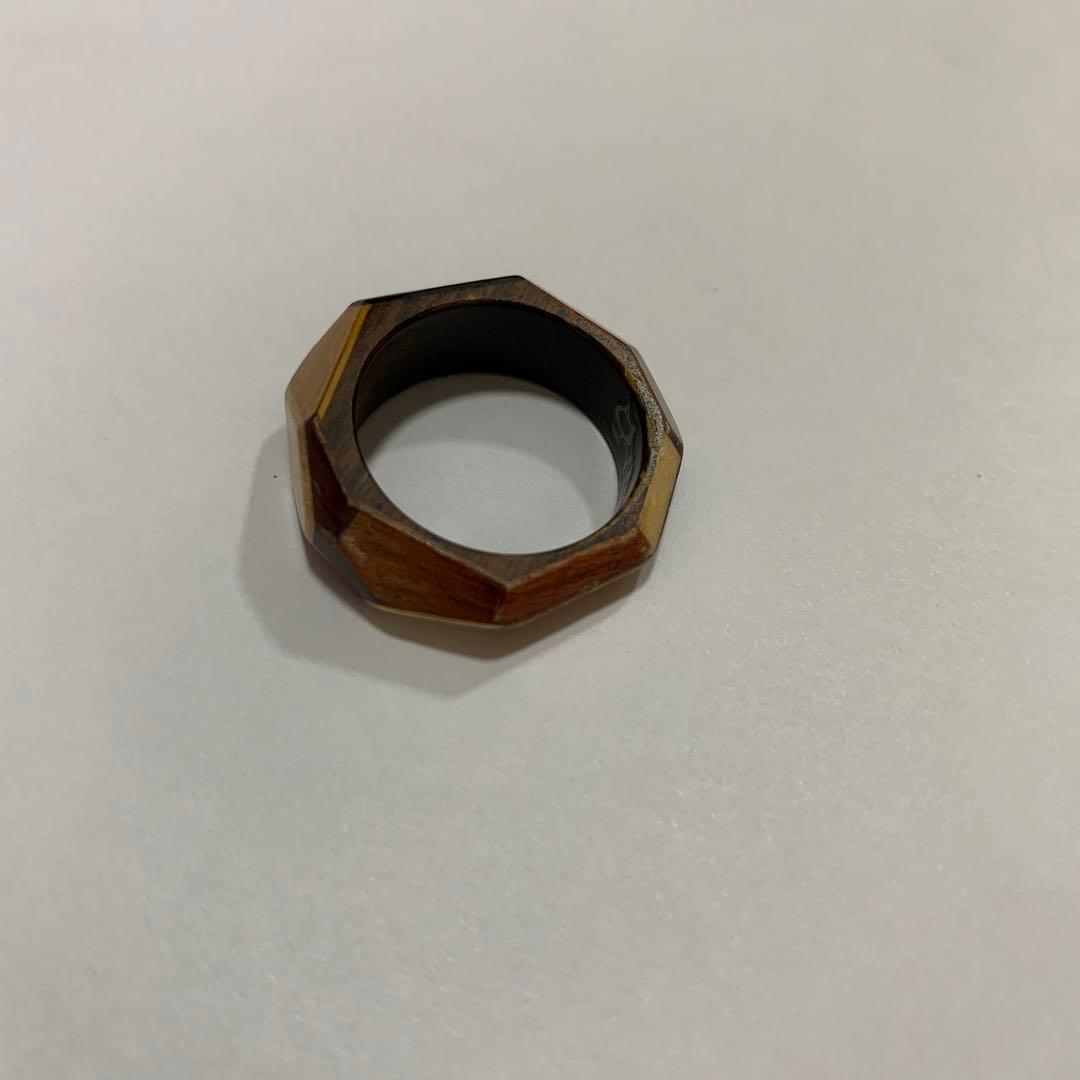 木人軒　モクジンケン　ウッドリング　polygon ring