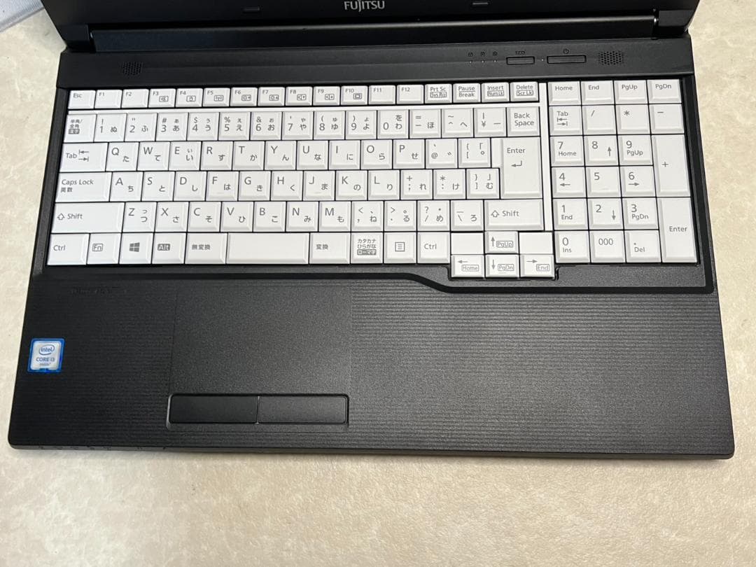 【美品】FUJITSU ノートPC i3 Win11pro 464GB 05