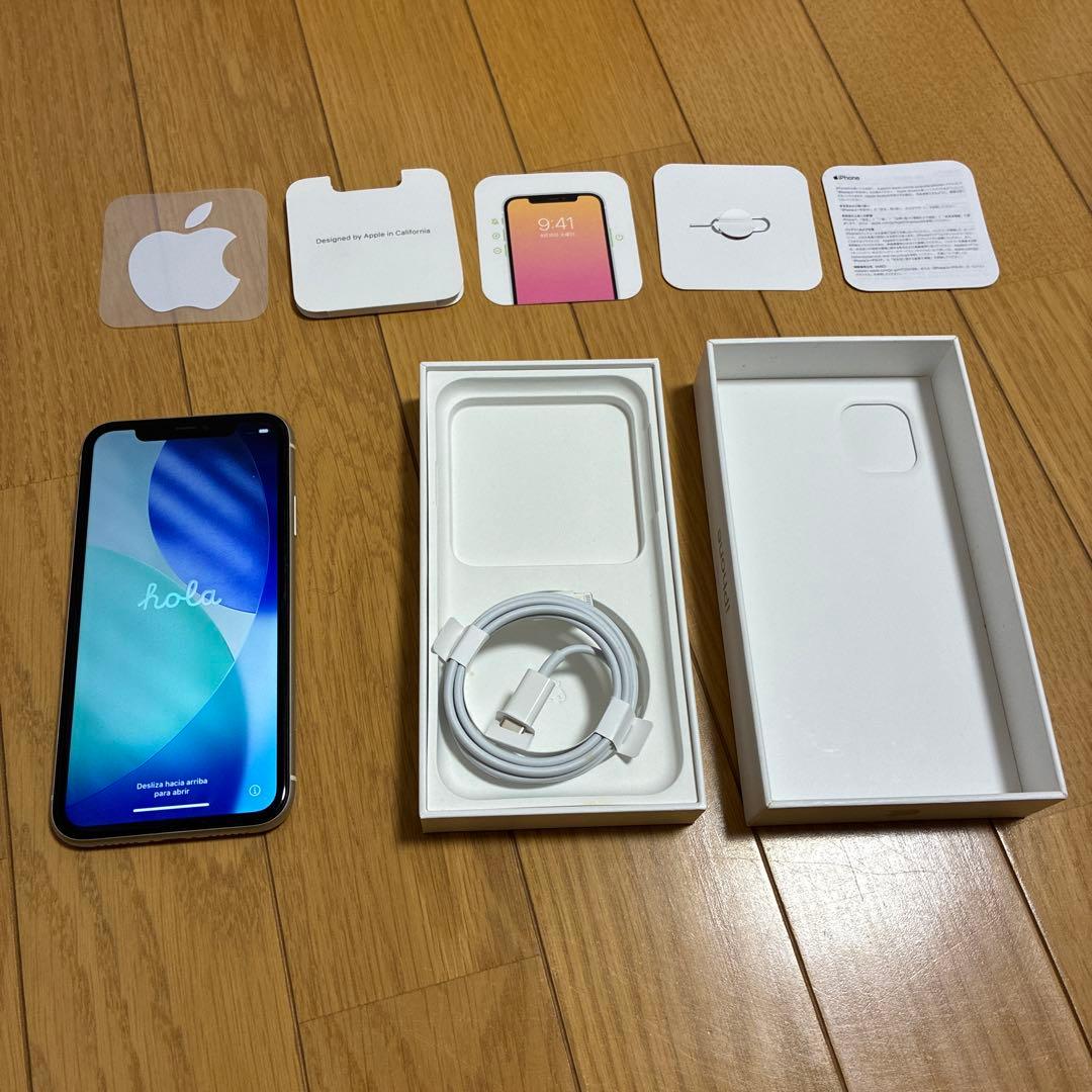 iPhone 11 64GB SIMフリー バッテリー100 %