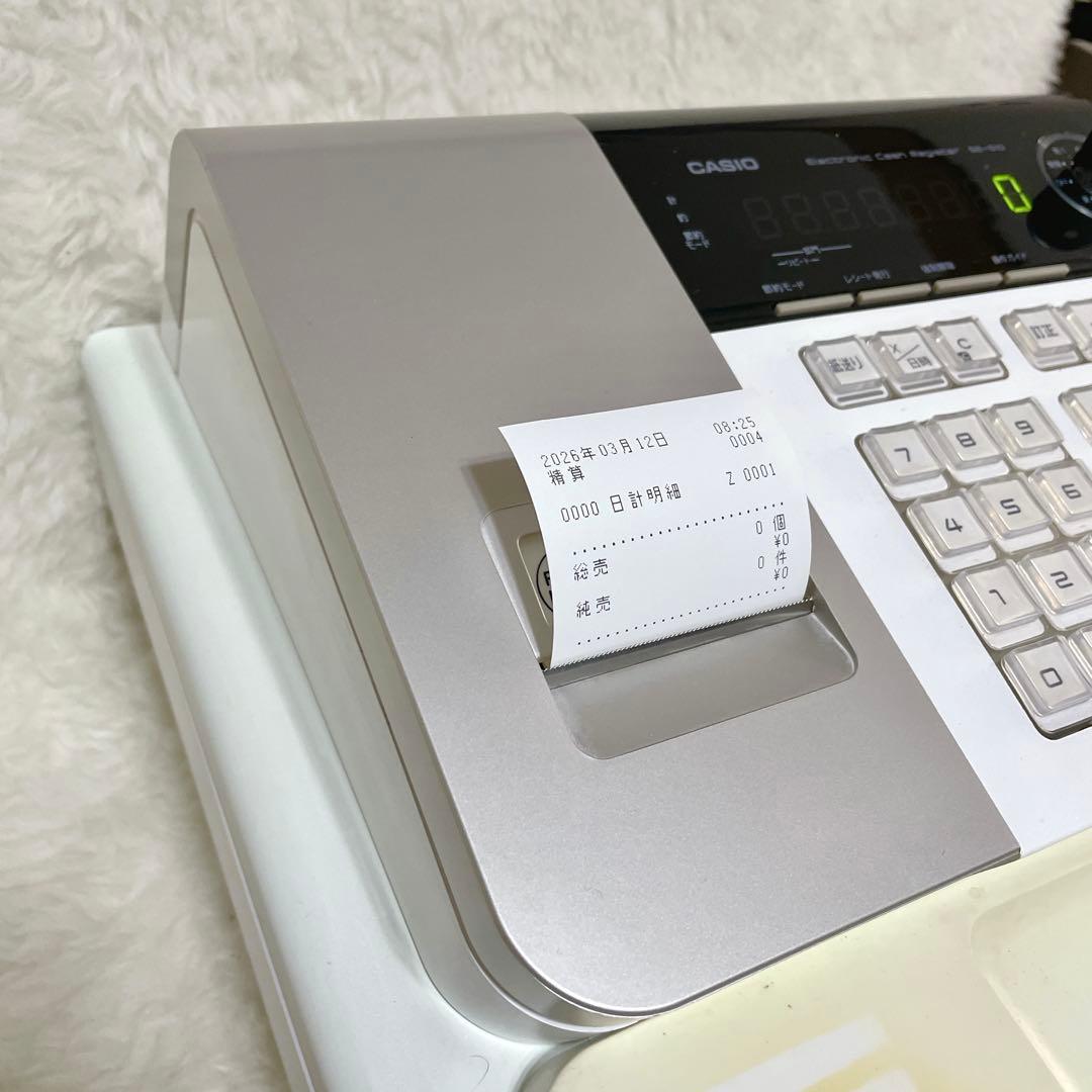 CASIO 電子レジスター SE-S10 感熱記録紙15本 一部難有