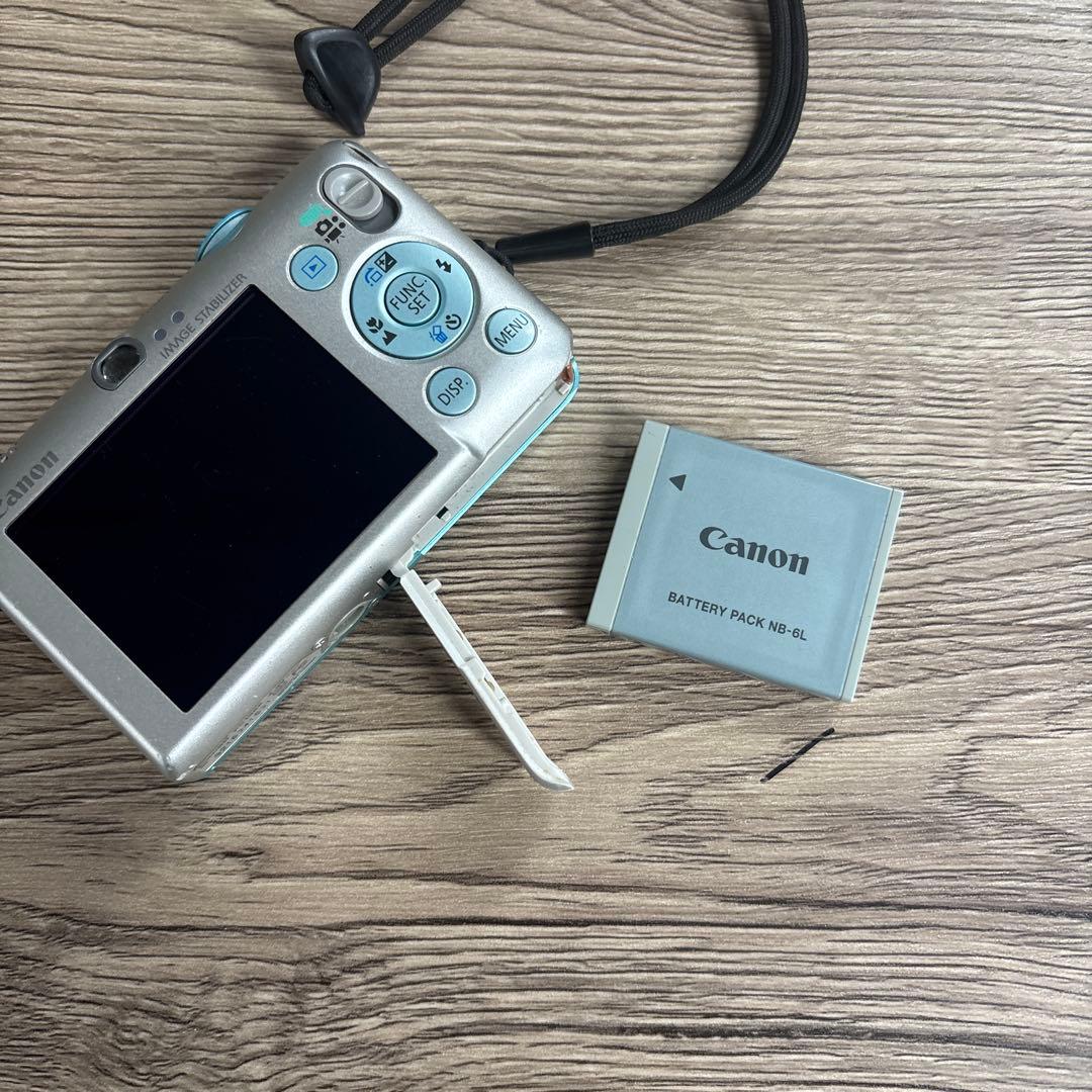 Canon IXY DIGITAL 110 IS 水色