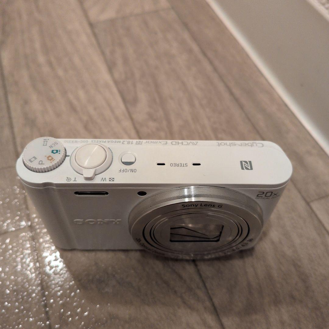 Sony Cyber shot DSC-WX350 ホワイト 動作OK