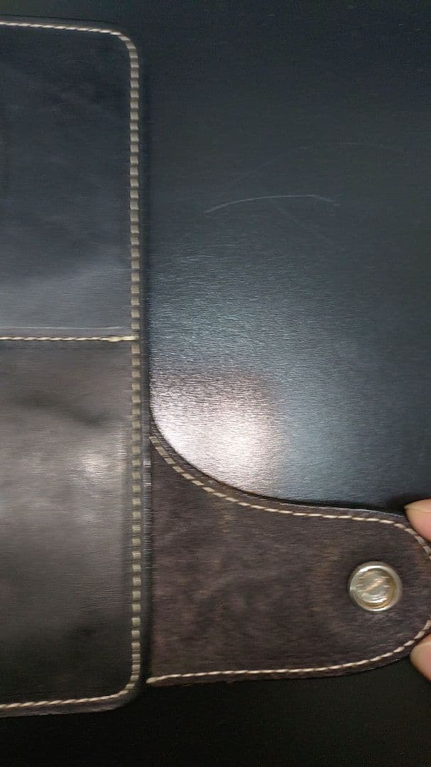 KC.s シェリダンスタイル 長財布 レザーカービング