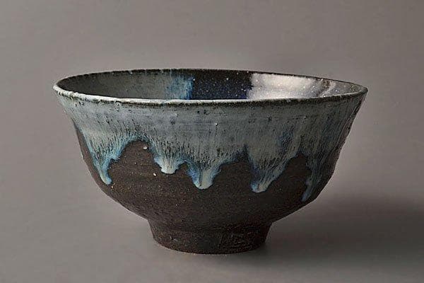 k503 茶道具　皆生窯　法勝寺焼茶碗