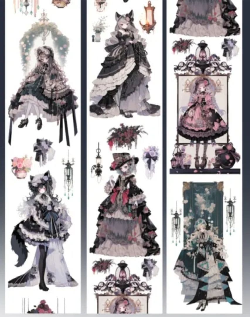 【中古】妄与秋来　海外人物マステ