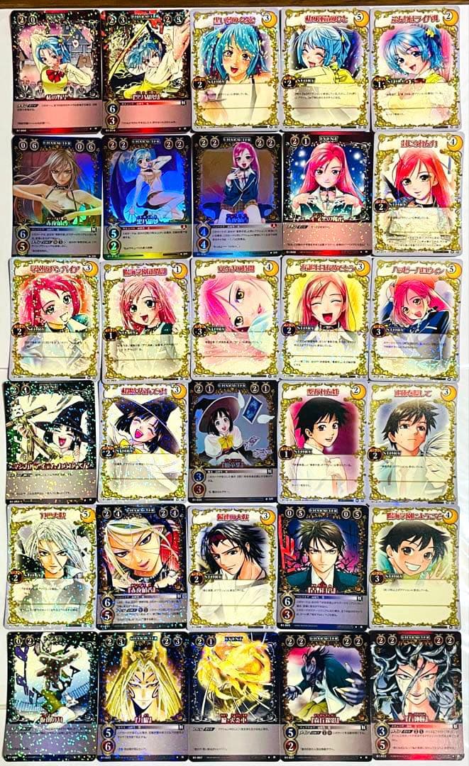 ロザリオとバンパイア　トレーディングカード30枚セット　未使用品です。